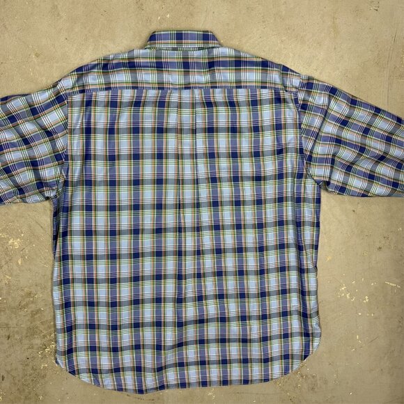 Brooks Brothers Makers Dress Shirt Plaid Button Down USA Made Cotton XL - Picture 9 of 9